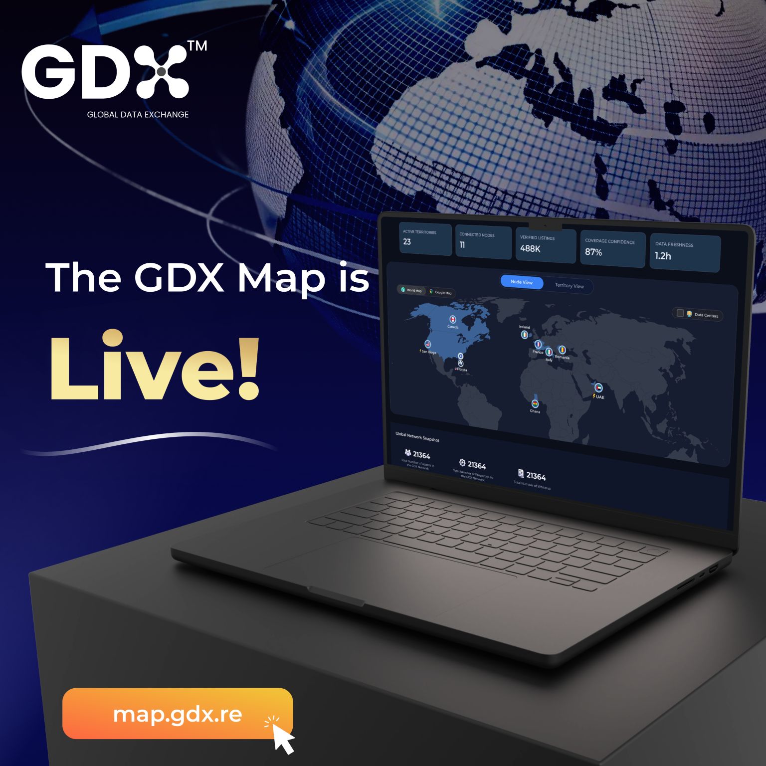 GDX Map